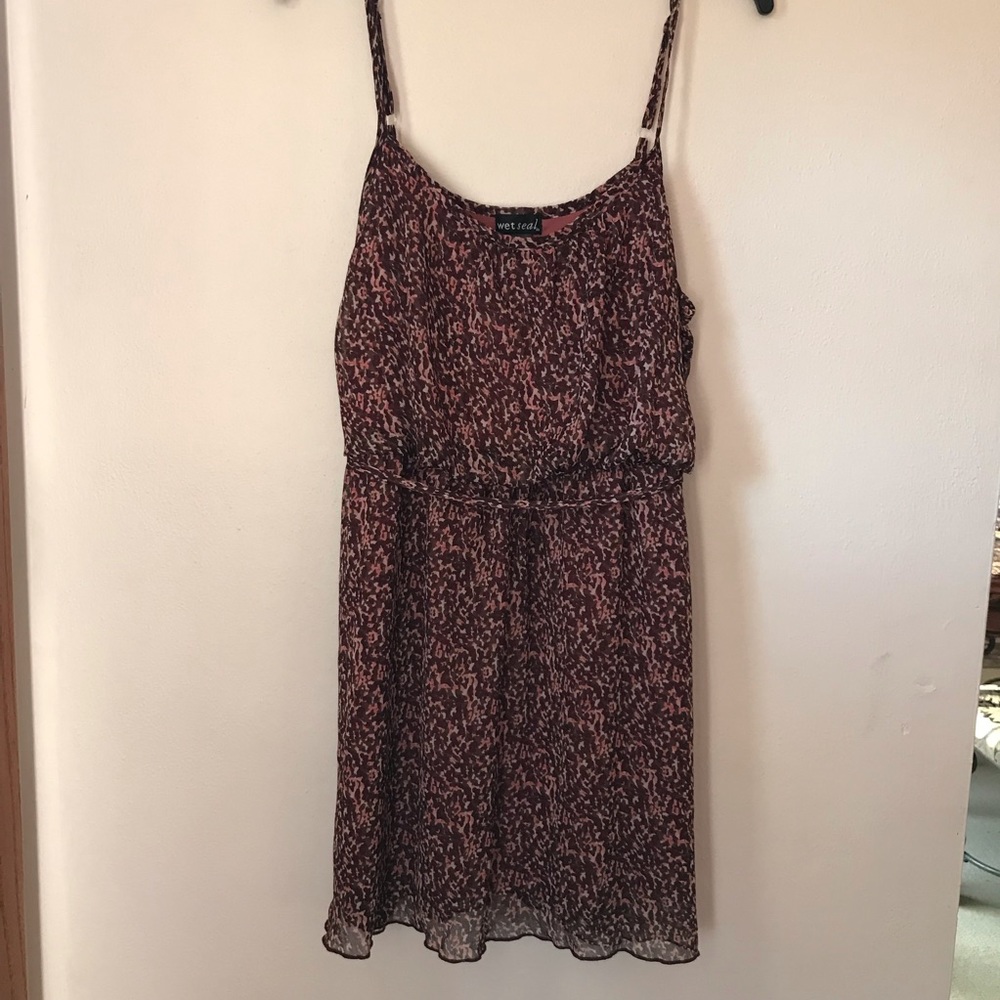 Wet Seal Cheetah Dress